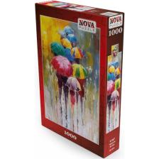 Nova Puzzle Puzzle 1000 Parça Yağmurlu Bir Gün - Yung Chao Chen