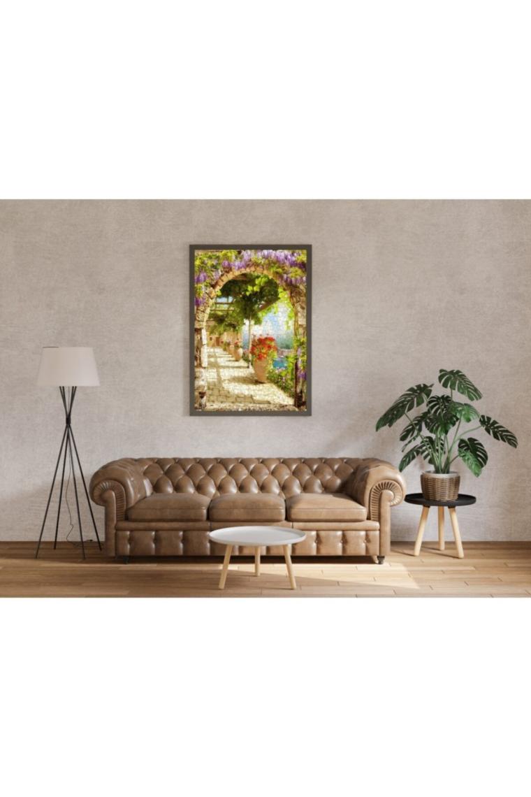 Nova Puzzle 1000 Parça Çiçekli Kemer Puzzle - 41013