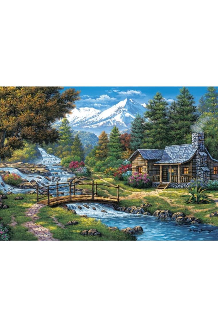2000 Parça Puzzle Iki Küçük Şelale 5471