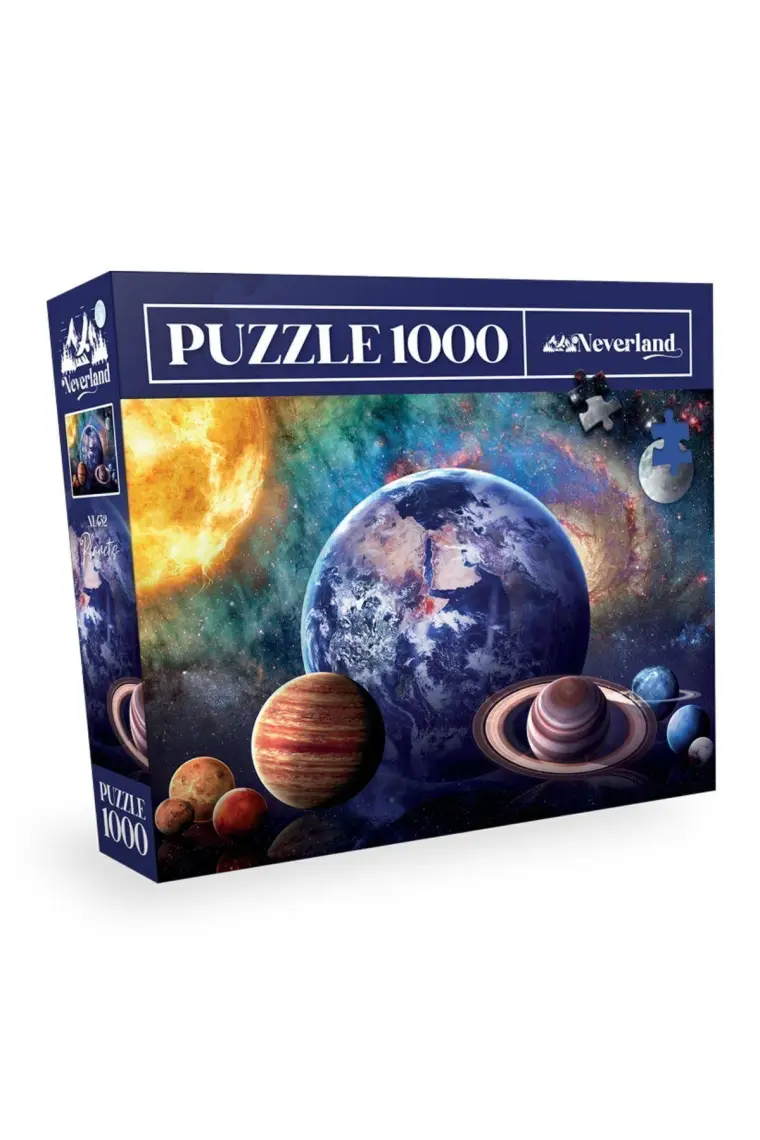 Neverland 1000 Parça Puzzle - Planets (Gezegenler)