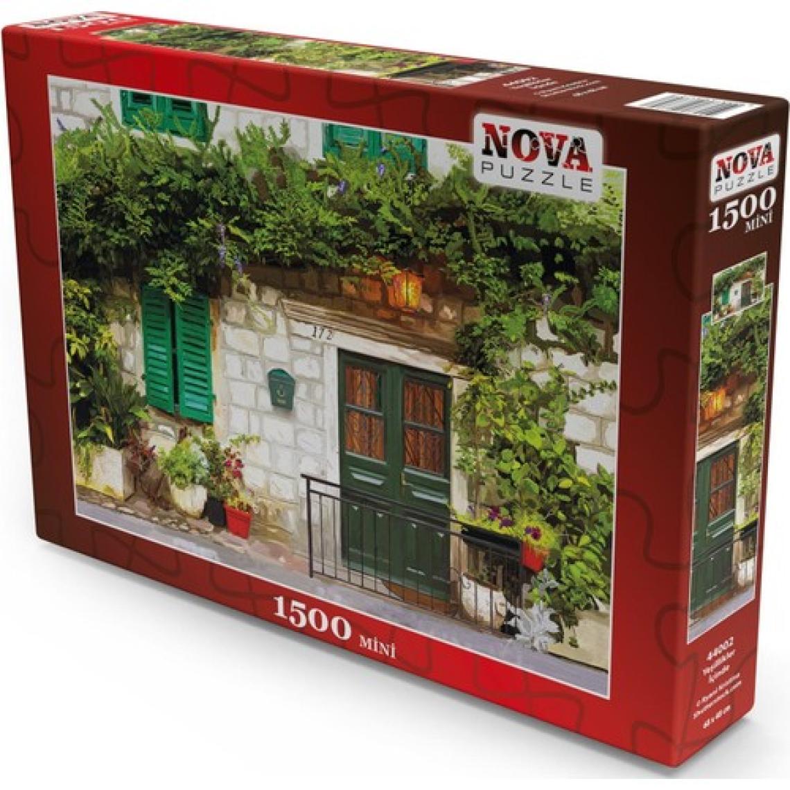 Nova Puzzle 1500 Parça Yeşillikler İçinde Mini Puzzle