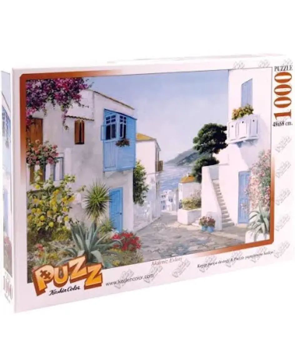 Puzz Puzzle Akdeniz Evleri (1000 Parça)