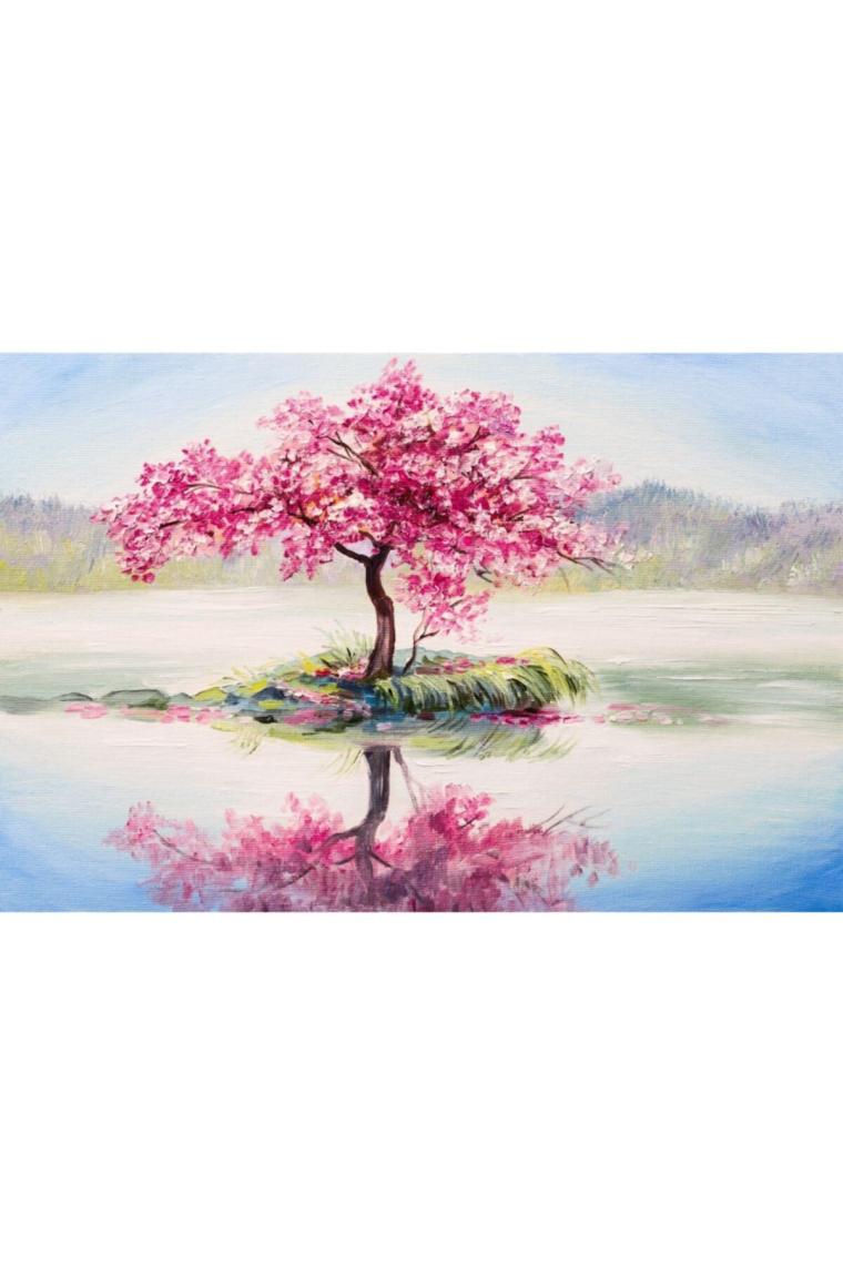Nova Puzzle 1000 Parça Pembe Kiraz Çiçeği, Sakura Puzzle - 41017