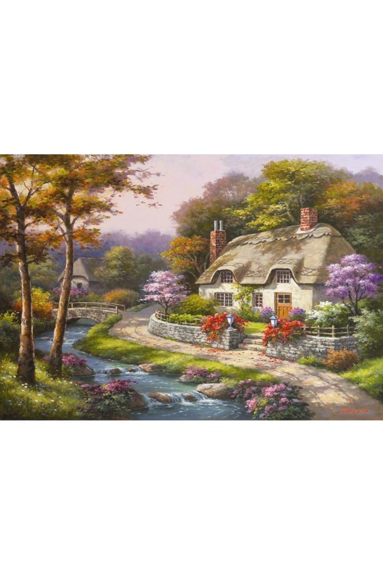 Anatolian 500 Parça Konakta Ilkbahar Puzzle