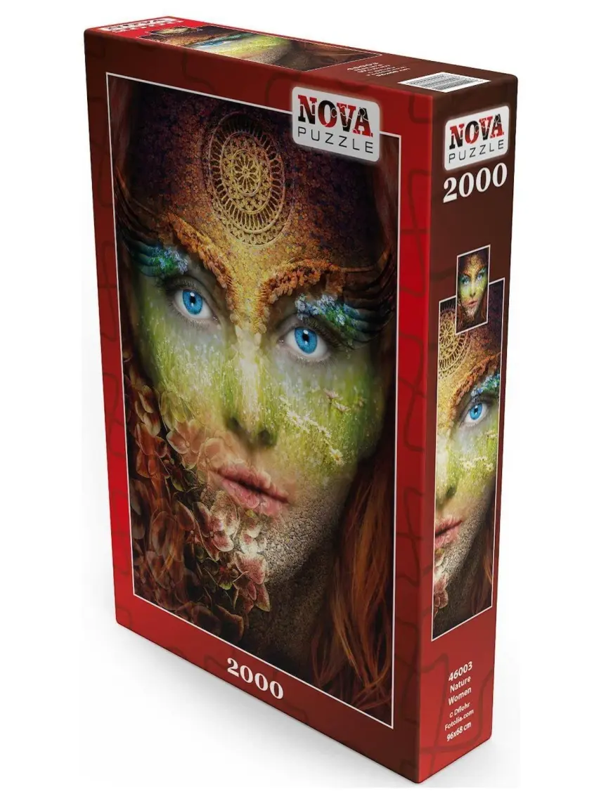Nova Puzzle 46003 - 2000 Parça Nature Woman Puzzle