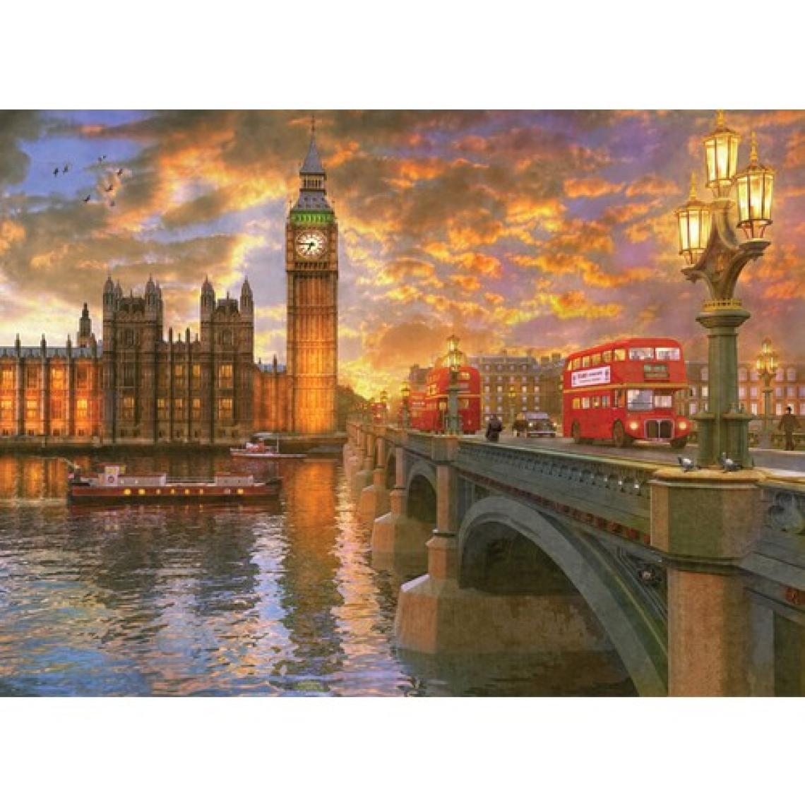Anatolian 1000 Parçalık Puzzle - Londra'da Günbatımı 1023