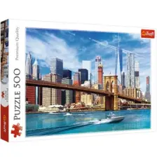 Trefl Puzzle View Of New York 500 Parça Puzzle