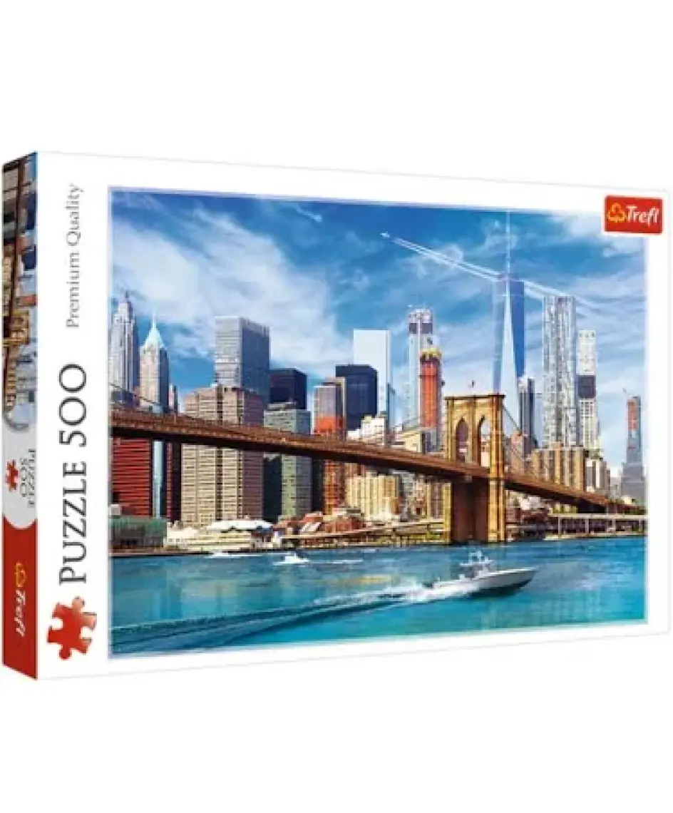 Trefl Puzzle View Of New York 500 Parça Puzzle
