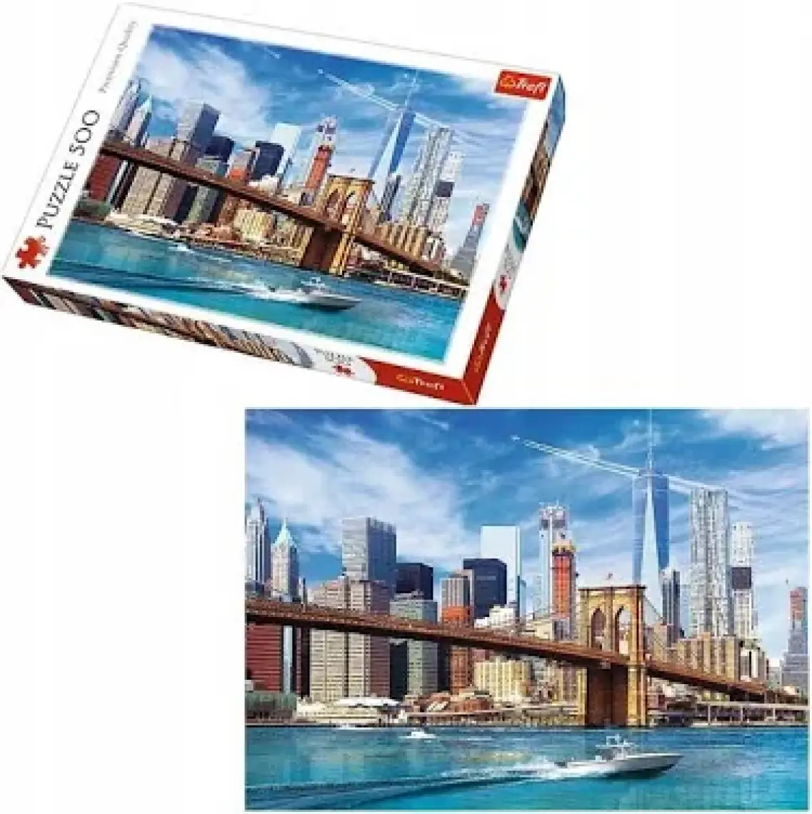 Trefl Puzzle View Of New York 500 Parça Puzzle