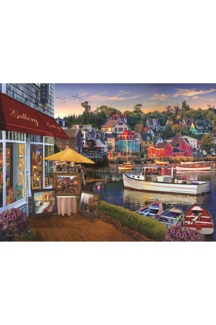 Anatolian 1000 Parça Limandaki Galeri Puzzle - David Maclean