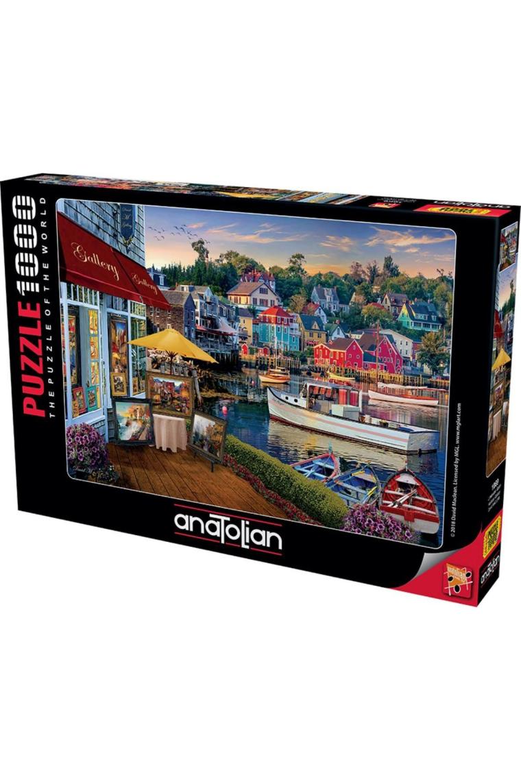 Anatolian 1000 Parça Limandaki Galeri Puzzle - David Maclean