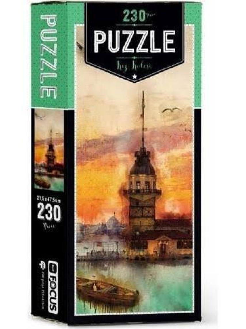 Blue Focus 230 Parça Puzzle Kız Kulesi