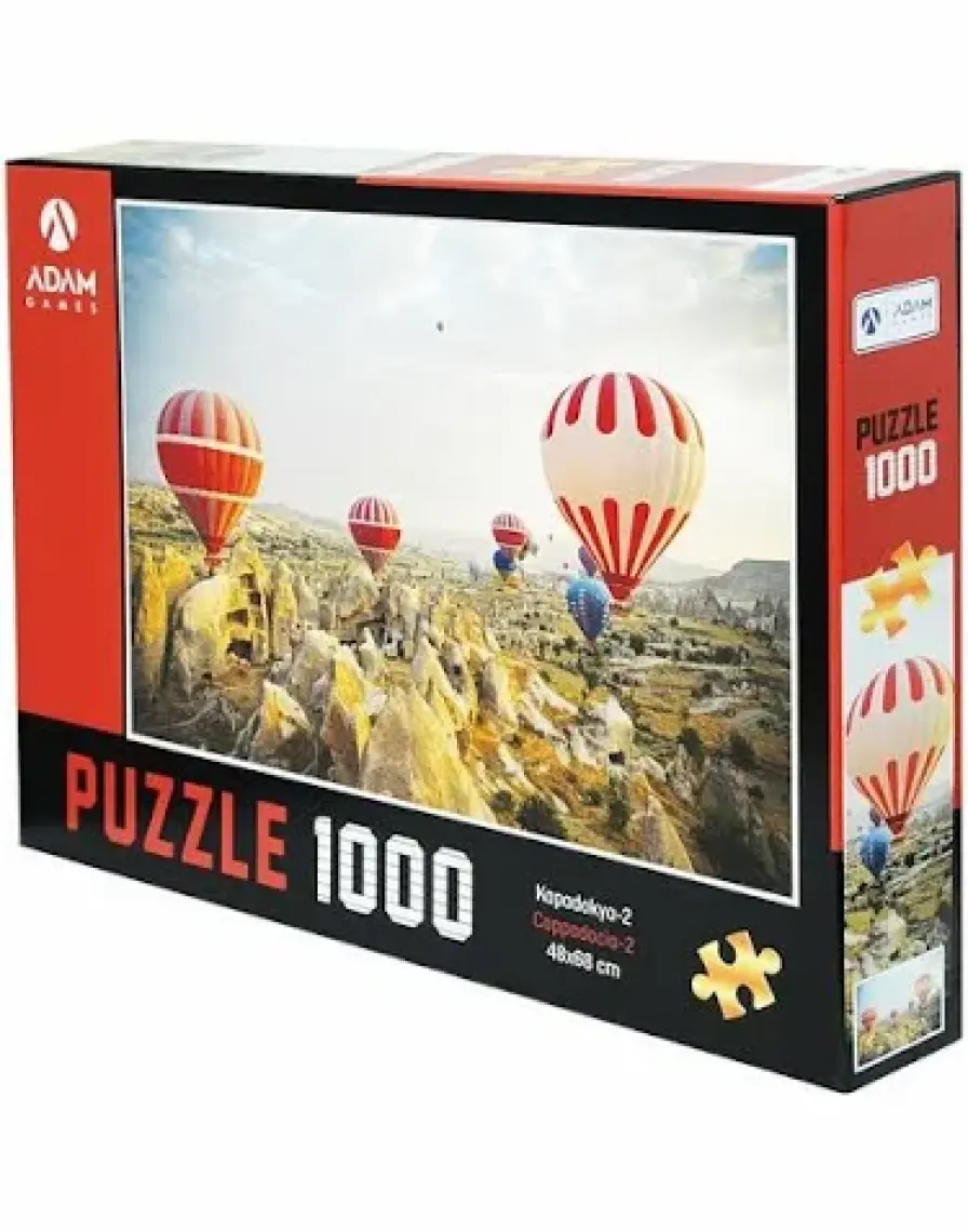 Adam Games Kapadokya 2 1000 Parça Puzzle Yapboz
