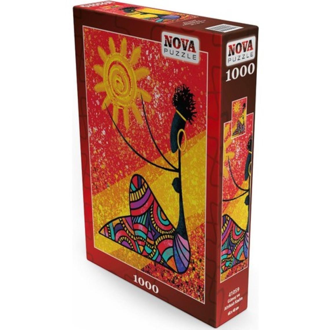 Nova Puzzle Puzzle 1000 Parça Güneş Ve Afrikalı Kadın - 41059