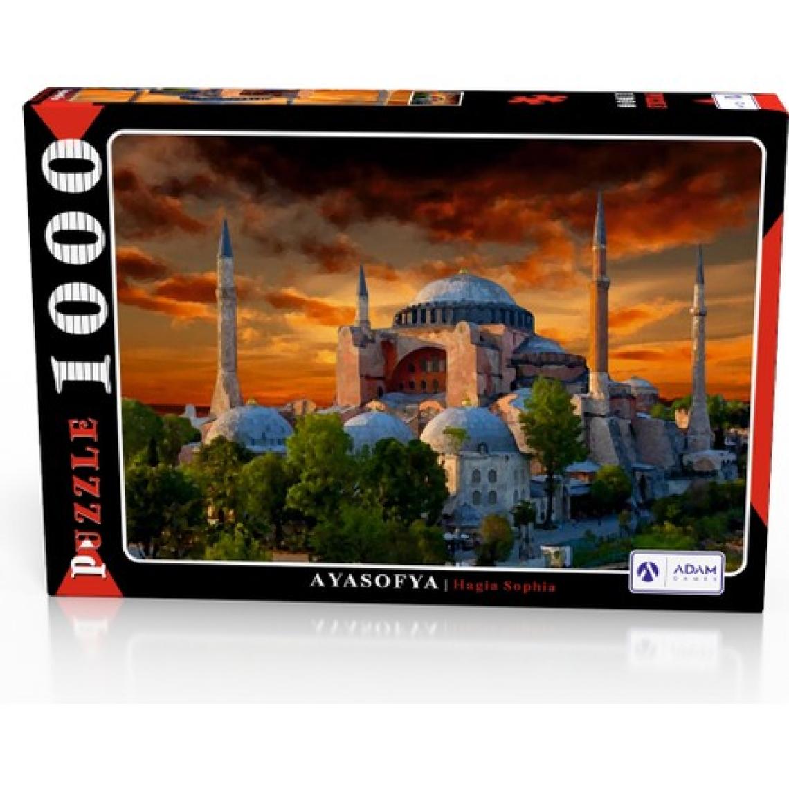 Adam Games Ayasofya 1000 Parça Puzzle Yapboz