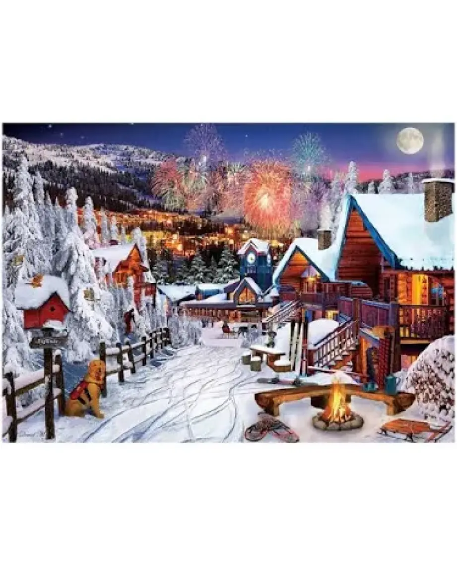 Art Puzzle 1000 Parça Kış Eğlencesi 5183