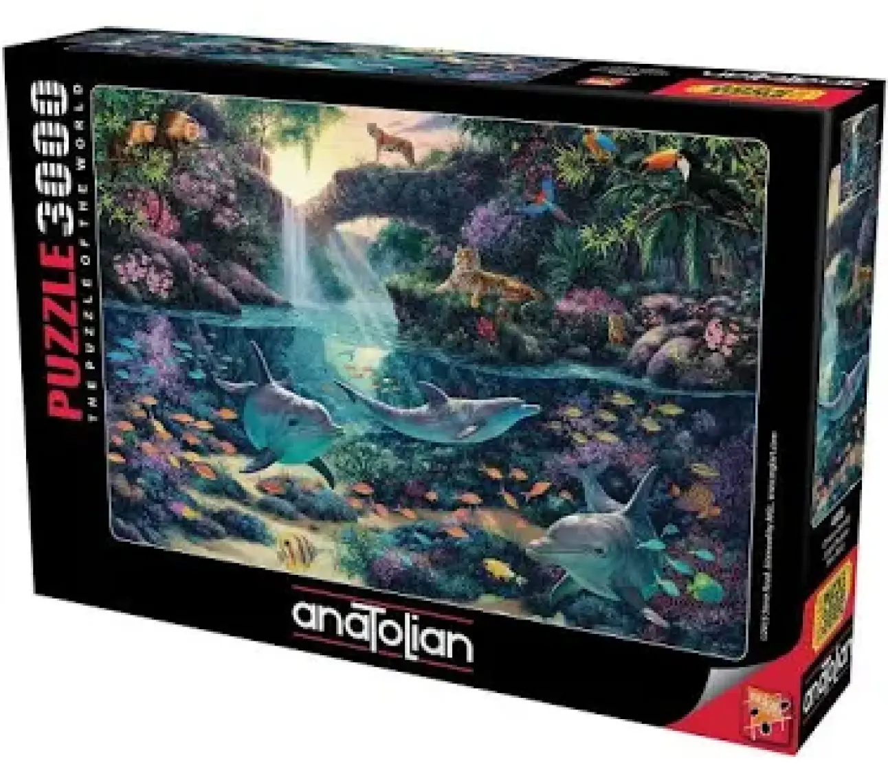 Anatolian 3000 Parçalık Puzzle - Ormanın Derinliği 4908