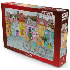 Nova Puzzle 1000 Parça Bisikletle Gezinti Puzzle