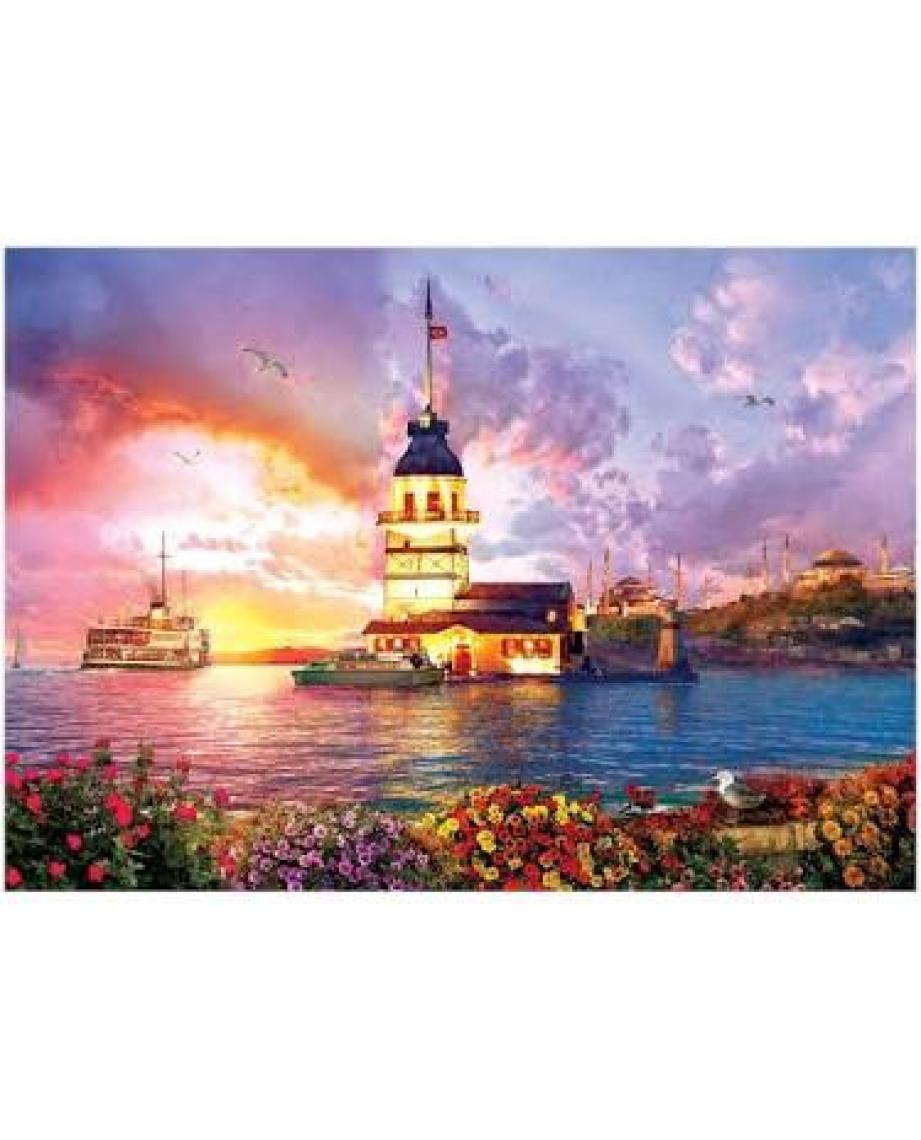 Art Puzzle 1000 Parça Puzzle : Kız Kulesi 68,3x48 5179