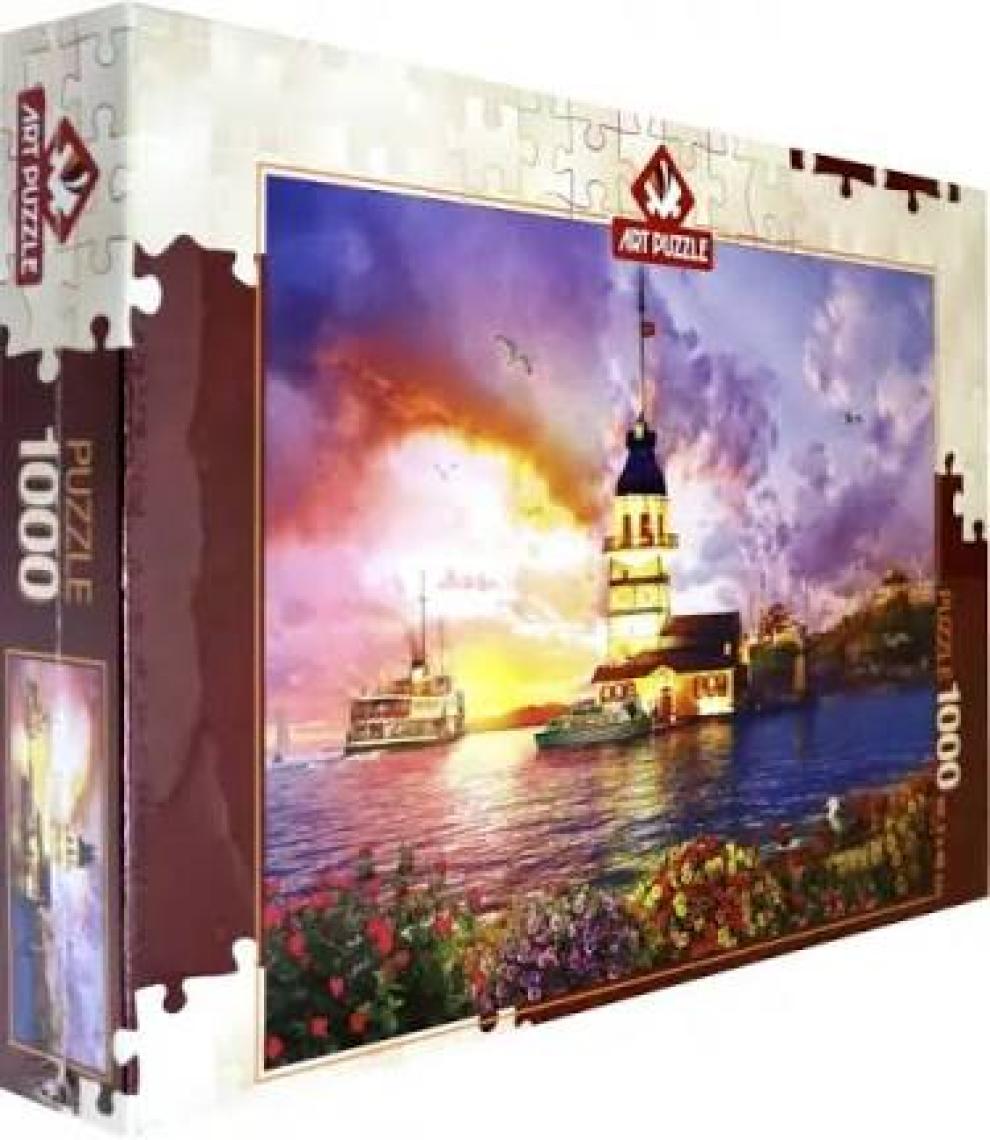 Art Puzzle 1000 Parça Puzzle : Kız Kulesi 68,3x48 5179