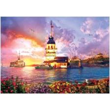 Art Puzzle 1000 Parça Puzzle : Kız Kulesi 68,3x48 5179