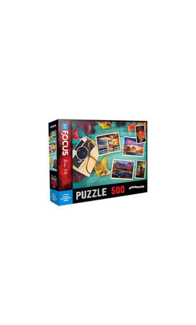 Blue Focus 500 Parça Puzzle - Solar System (Güneş Sistemi)