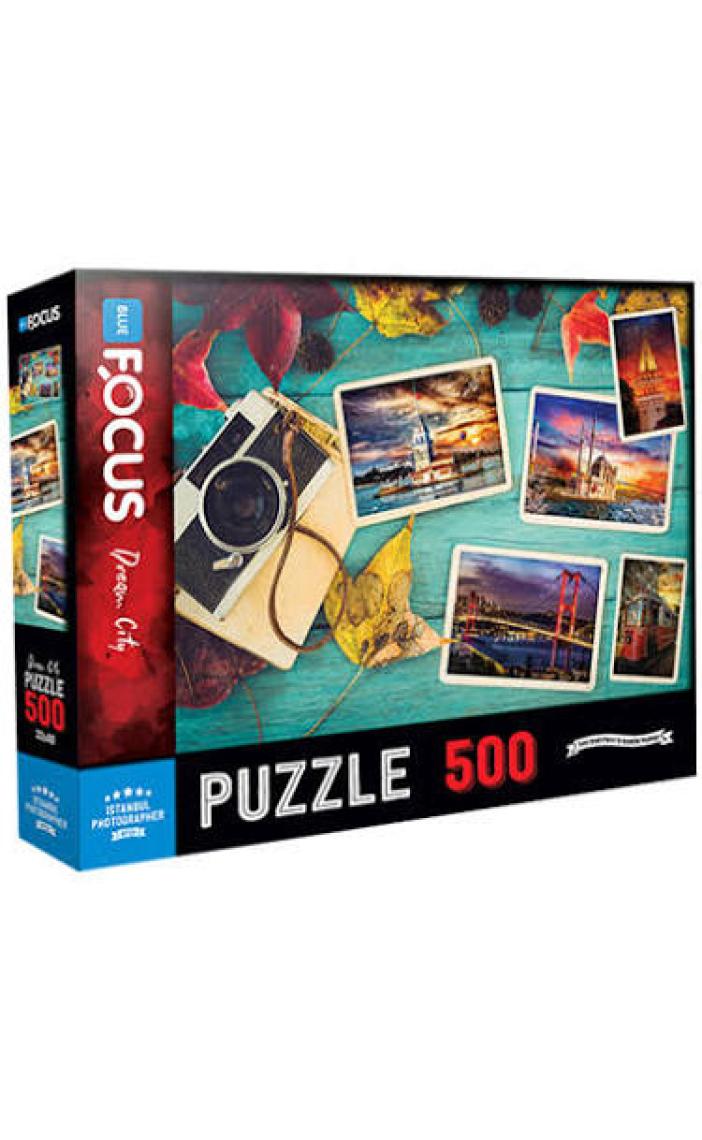 Blue Focus 500 Parça Puzzle - Solar System (Güneş Sistemi)