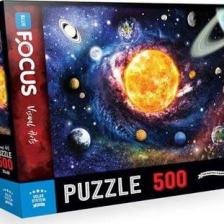Blue Focus 500 Parça Puzzle - Solar System (Güneş Sistemi)