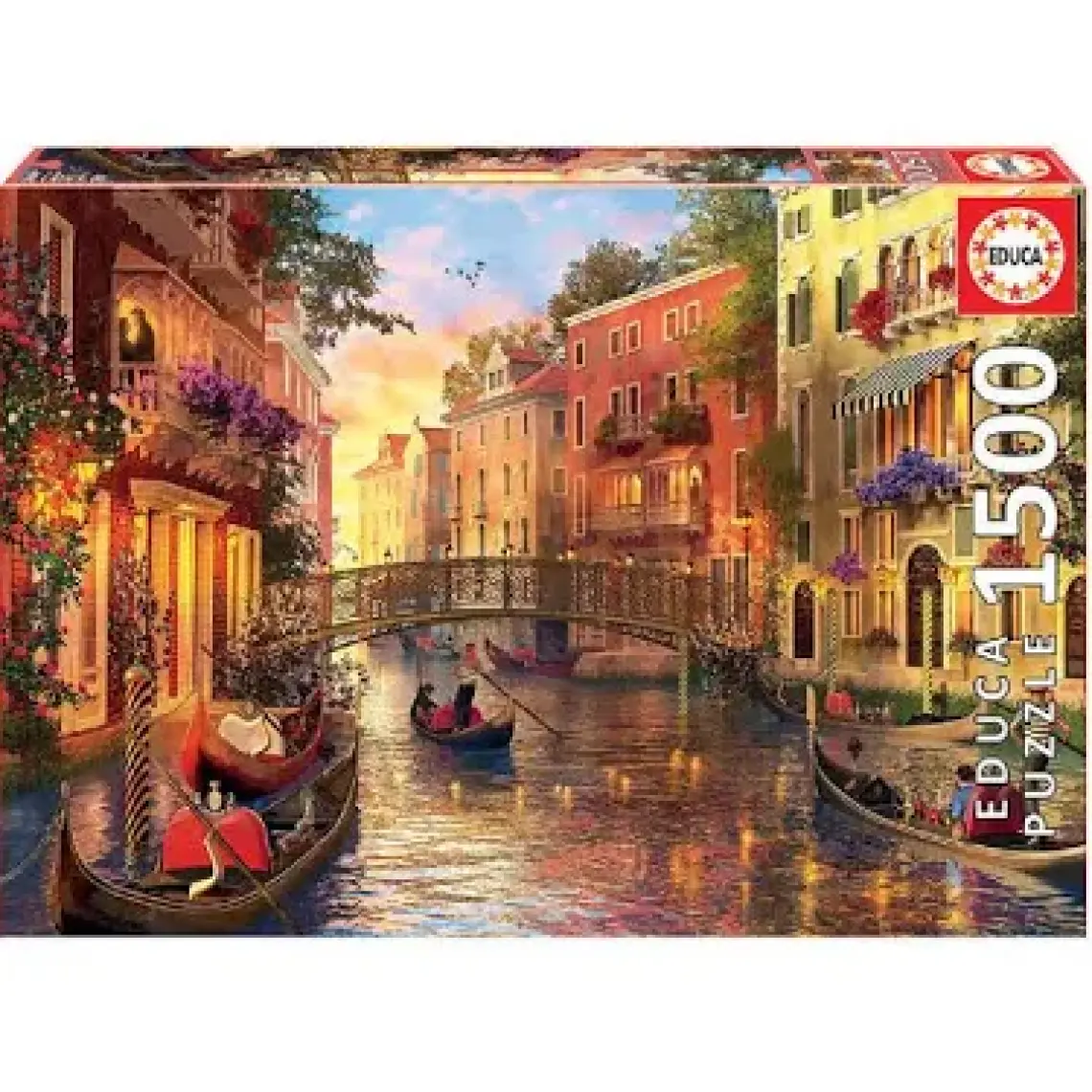 Educa Puzzle Sunset in Venice 1500 Parça Puzzle
