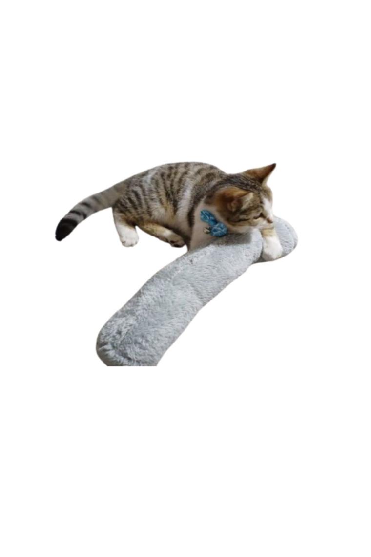 Tineke Kedi Oyuncağı Sarılma Yastığı Uyku Oyuncağı Kedi Otlu 30 cm Peluş ( 1 Adet