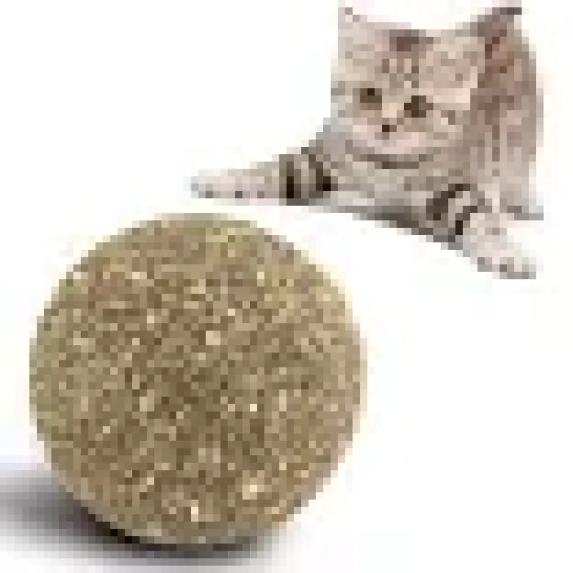 Mixpet Doğal Catnipli Yenilebilir Kedi Oyun Topu 3.2 cm