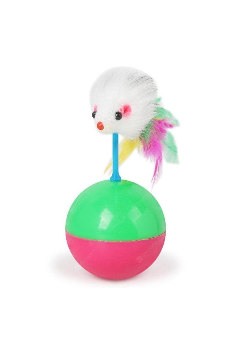 Sinerji Shop Fareli Hacı Yatmaz Kedi Oyun Topu