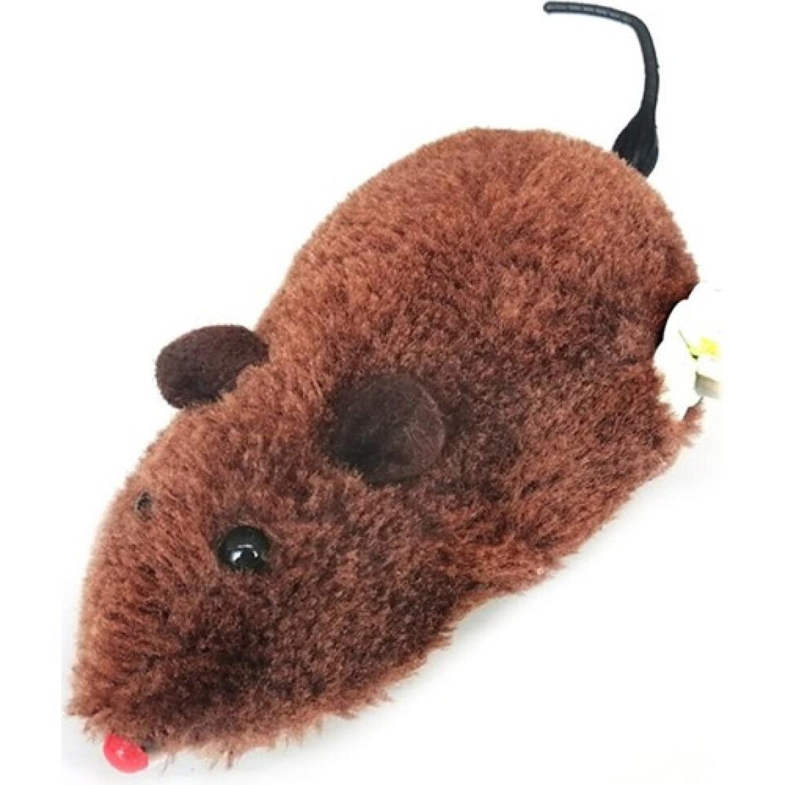 Fatih-Pet Kurmalı Hareketli Tekerlekli Fare 12 cm