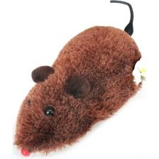 Fatih-Pet Kurmalı Hareketli Tekerlekli Fare 12 cm