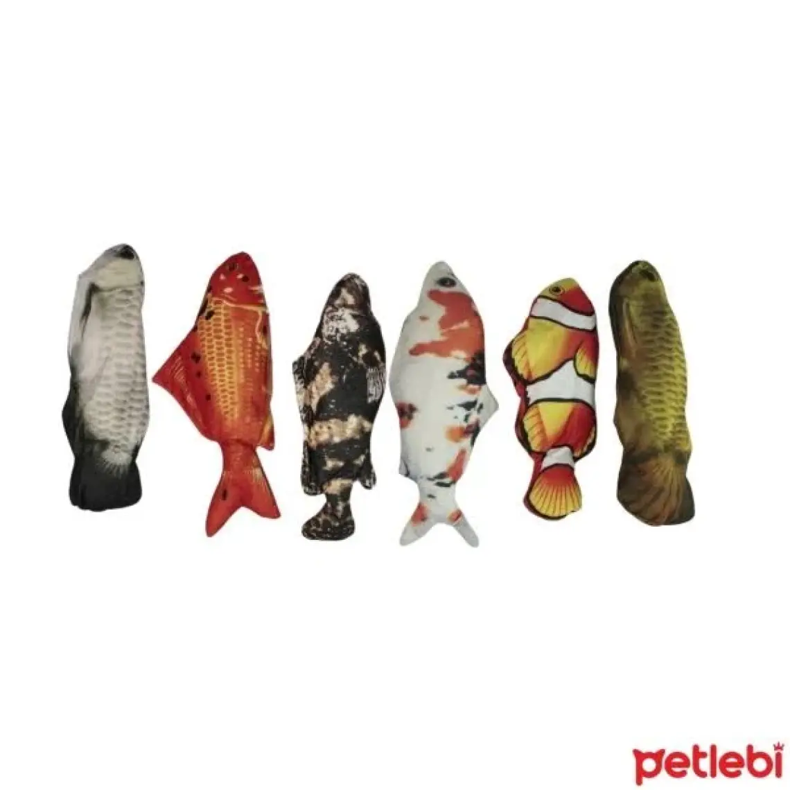 Hediye Filesi Kedi Oyuncağı Balık Şarjlı Hareket Eden Balık Oyuncak Büyük Boy Bez 30X13 cm