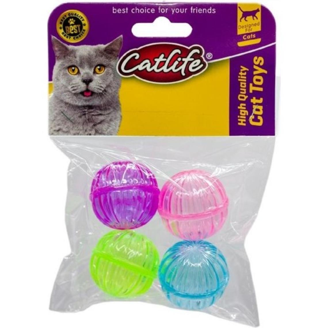 Catlife  202469- Zilli Kedi Oyuncağı 4'lü Paket