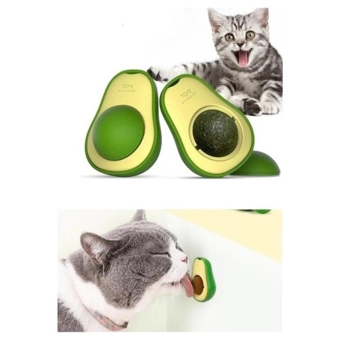 No Name Avokado Kedi Nanesi Cat Mint Oyun Topu