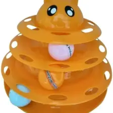 Nunbell 3 Katlı Kedi Oyuncağı Kedi Başlıklı Fare Oyunlu