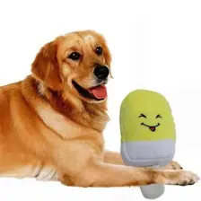 Dondurma Şekilli Köpek Peluş Oyuncak 13x6 cm