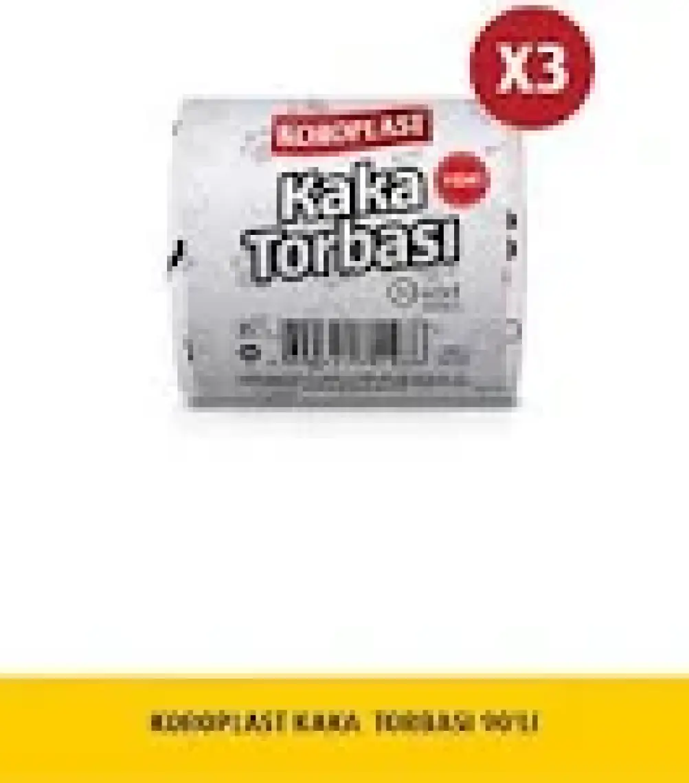 Koroplast Kaka  Torbası 30'lu x 3 Adet