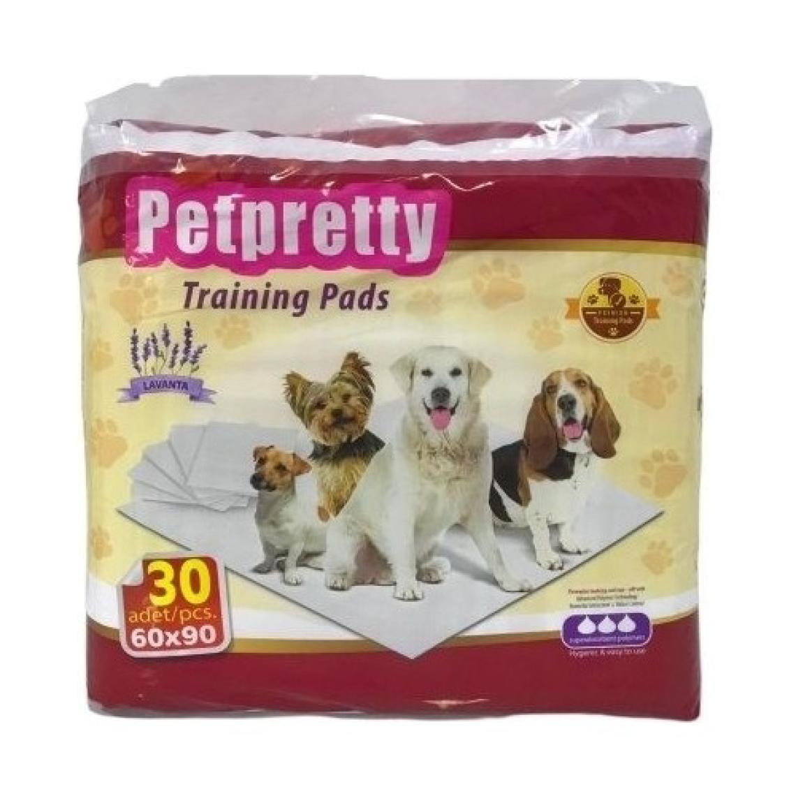 Petpretty VP-1901 Lavantalı Köpek Çiş Pedi 60x90 30Lu