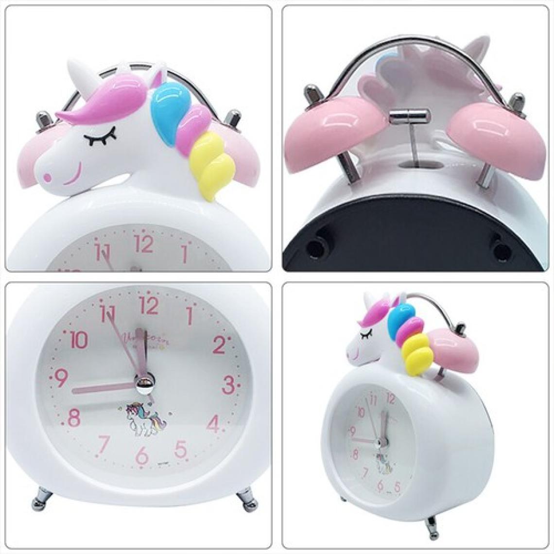 Dekoratif Masa Üstü Unicorn Çalar Saat