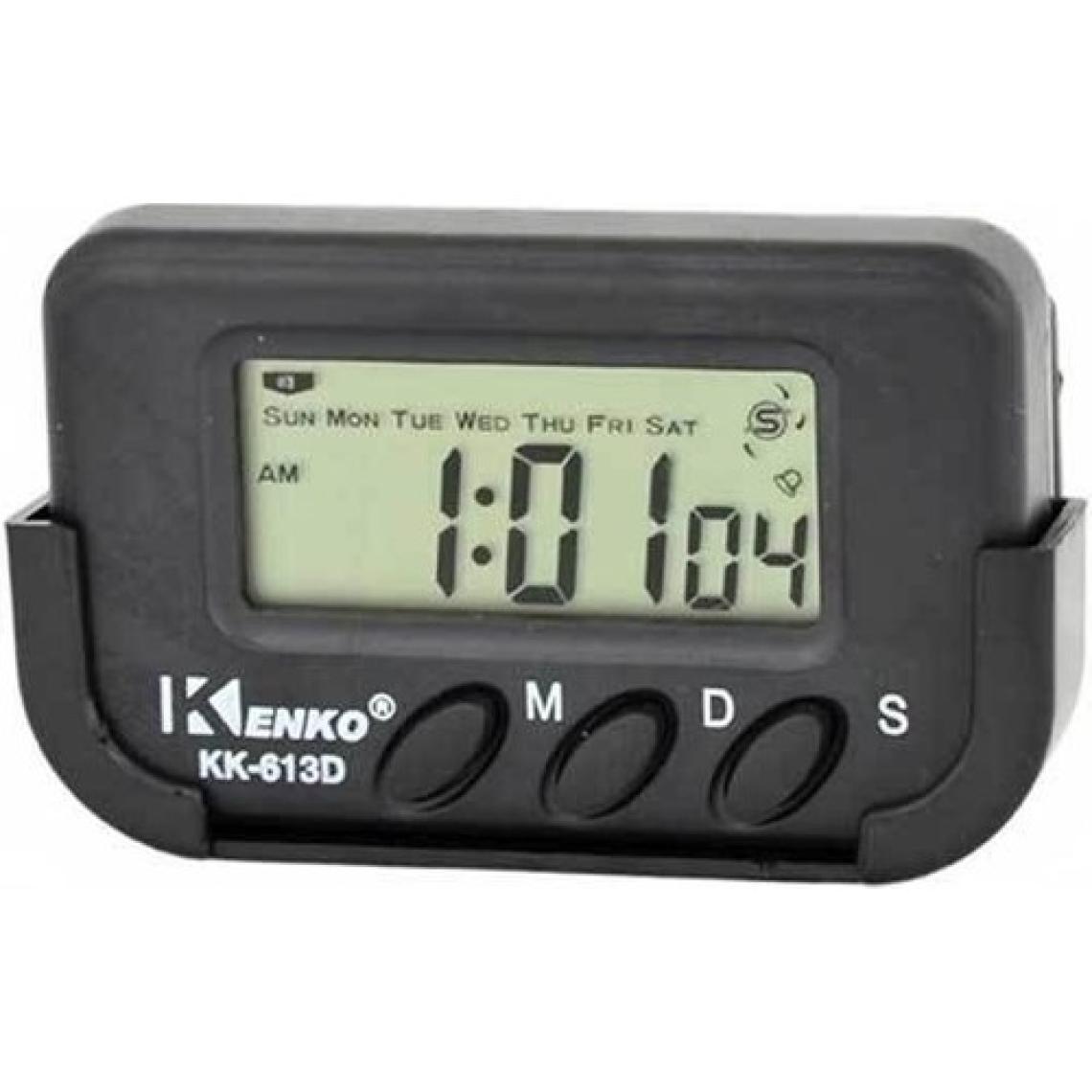Kenko Kronometre Dijital Saat Alarm Tarih Küçük MasaAraba Saati Oto Car Clock Saat Kenko KK-613D