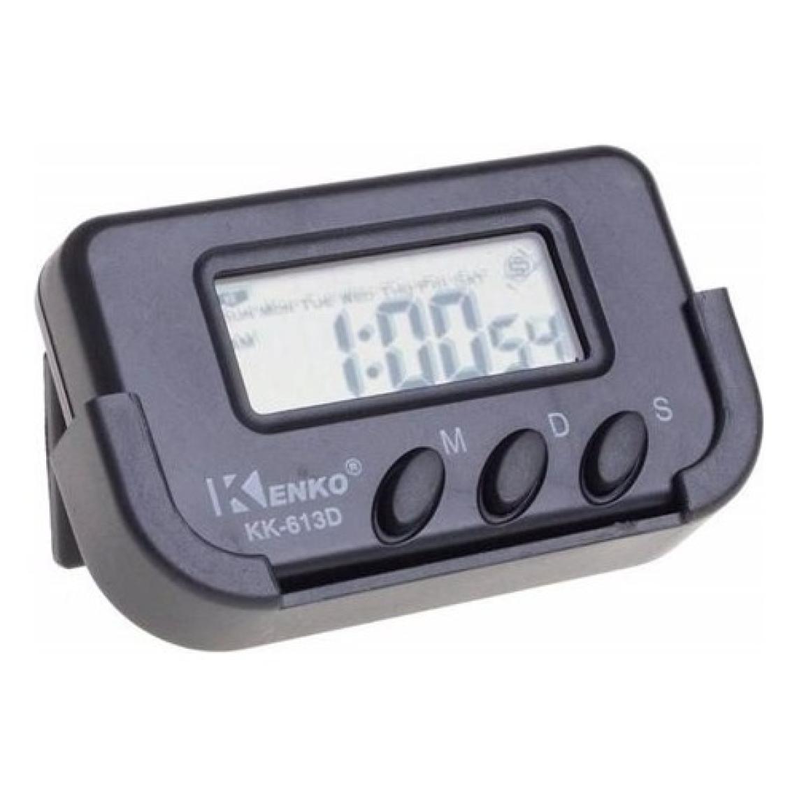 Kenko Kronometre Dijital Saat Alarm Tarih Küçük MasaAraba Saati Oto Car Clock Saat Kenko KK-613D