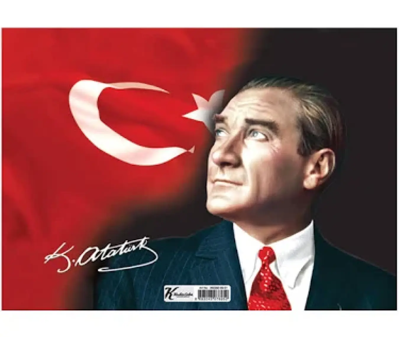 Puzz 99 Parça Çerçeveli Atatürk Yapboz (25X35 Cm)