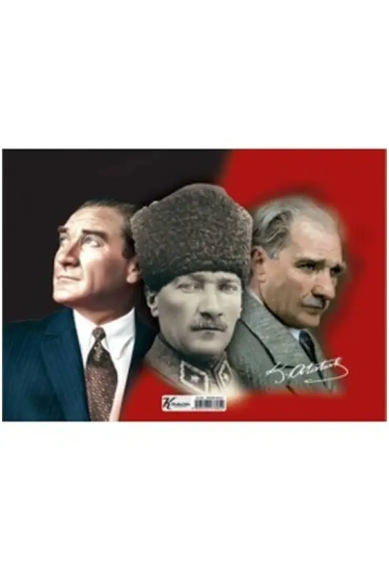 Puzz 99 Parça Çerçeveli Atatürk Yapboz (25X35 Cm)