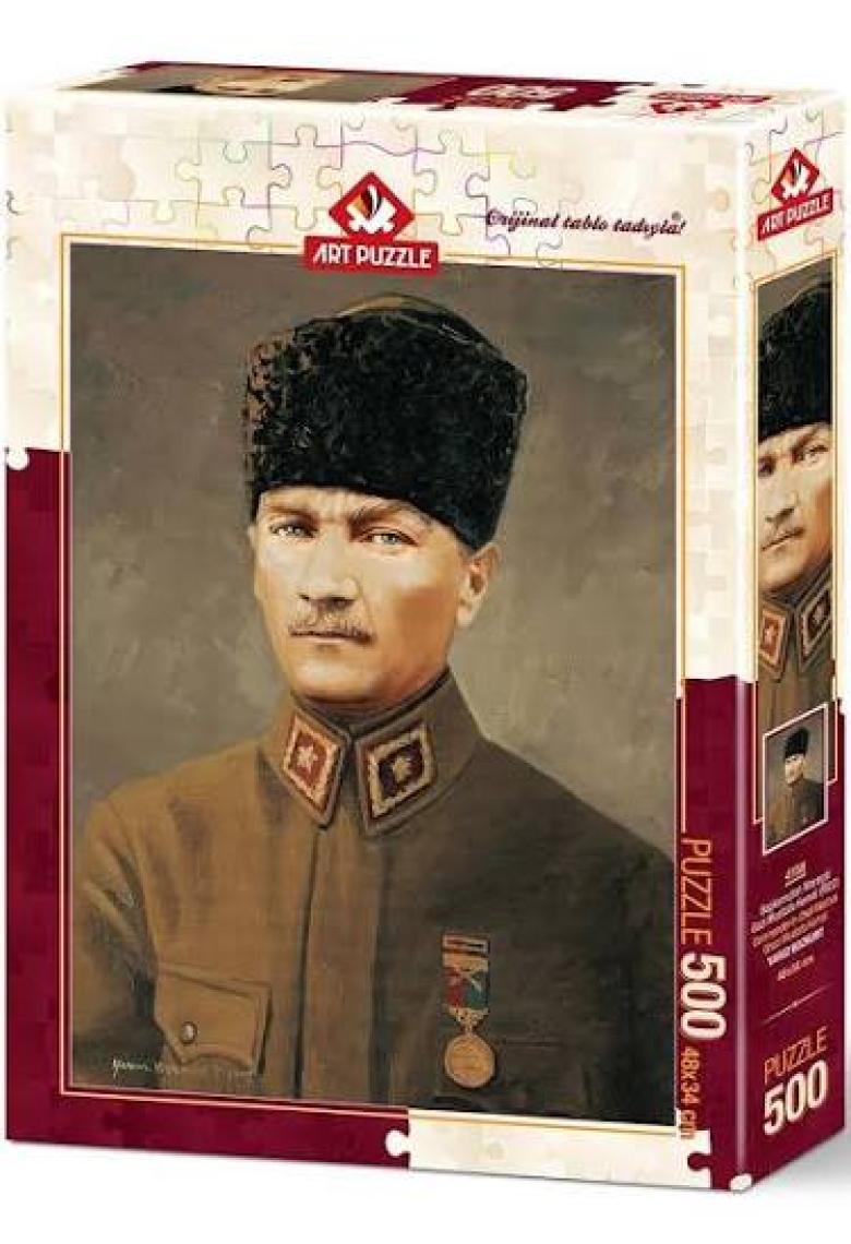 Art Puzzle Başkomutan Mareşal Gazi Mustafa Kemal (500 Parça)