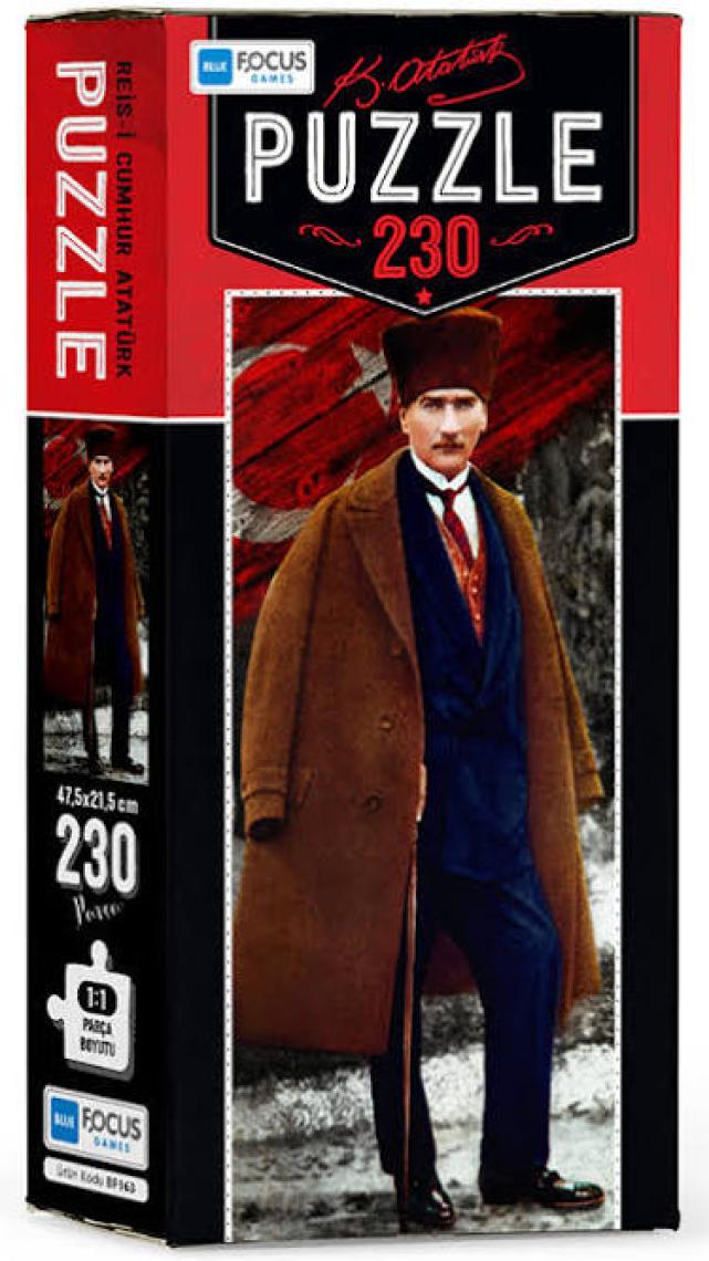 Blue Focus Blue Focus Reis-I Cumhur Atatürk 230 Parça Puzzle