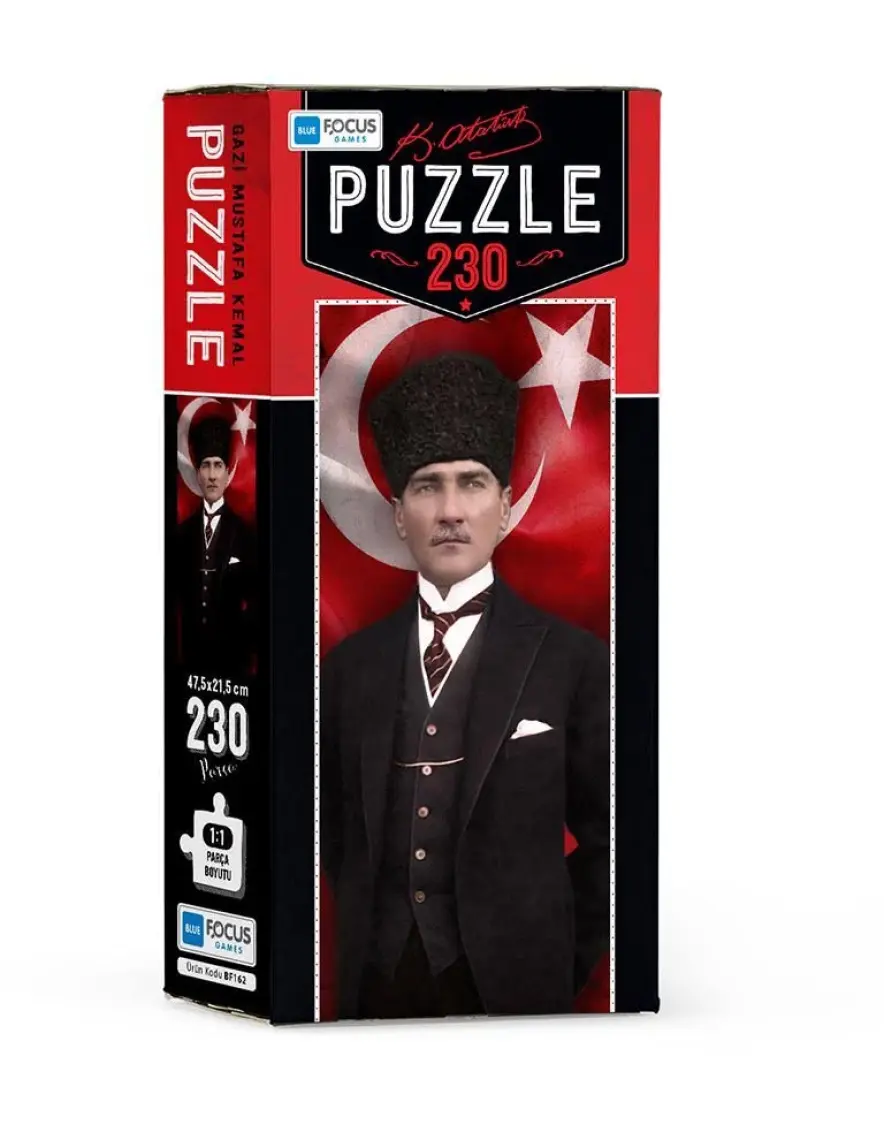 Blue Focus Gazi Mustafa Kemal 230 Parça Puzzle