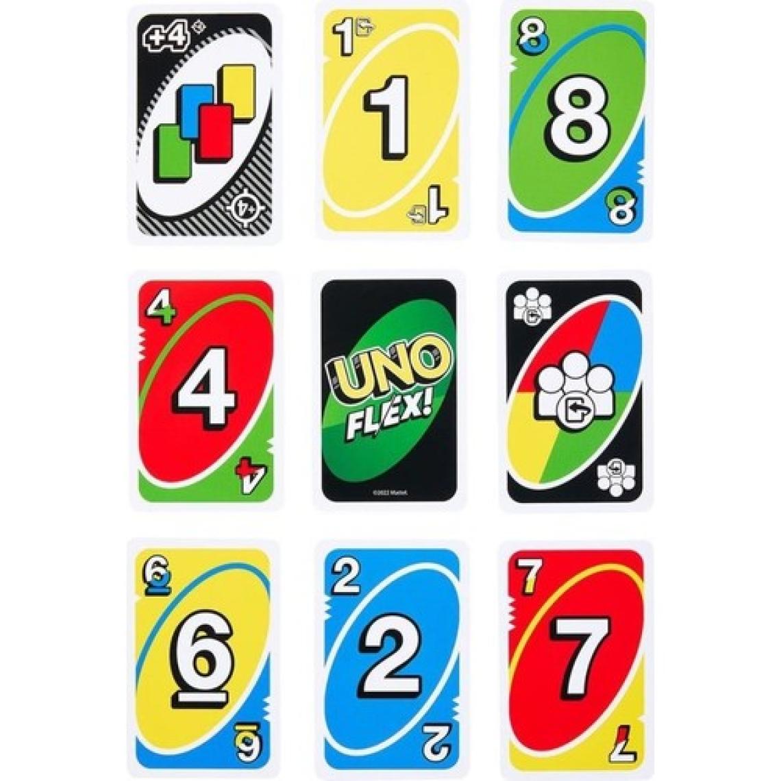 Mattel HMY99 Uno Flex Kartlar +7 Yaş